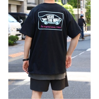 Vans Neon Tube Otw S/S Tee เสื้อยืดลําลองสําหรับผู้ชายผู้หญิงแขนสั้นพิมพ์ลาย ใหม่