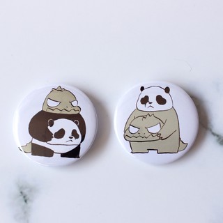 เข็มกลัด Switch Panda แพคคู่จำนวน 2 ชิ้น : Gardon&amp;Gonda เวอร์ชั่น SD