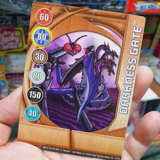 การ์ดแม่เหล็กแท้บาคุกัน BAKUGAN Battle Brawlers Gundalian - Darkness Gate