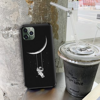 เคสซิลิโคนนิ่ม ลายดวงจันทร์ สําหรับ VIVO Y11 Y17 Y12 Y15 2020 Y5S Y53 Y55 Y55s Y69