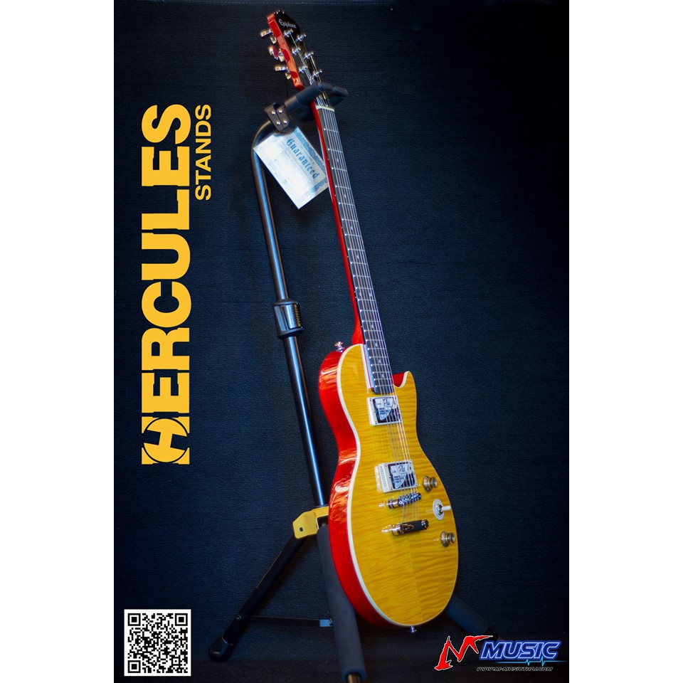 HERCULES AUTO GRIP SYSTEM (AGS) SINGLE GUITAR STAND GS414B
