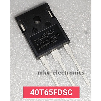 (1ตัว) 40T65 , MBQ40T65FDSC , MBQ40T65 , 40T65FDSC , 40T65QES , 650V 40A (รหัสสินค้า M01855)