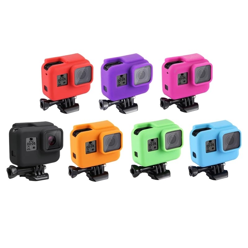 (พร้อมส่ง) Gopro Hero 5/Hero 6/Hero7  เคสซิลิโคน ครอบป้องกัน Silicone Case Gopro Hero 5 / Hero 6 / H