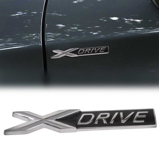 Yuhuan สติกเกอร์โลหะ ลายโลโก้ X Drive XDrive สําหรับติดตกแต่งรถยนต์ BMW