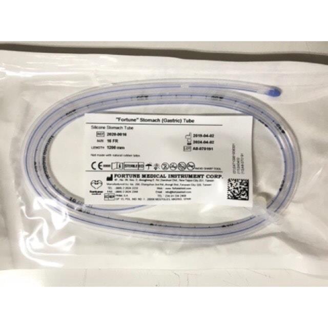 สายอาหารซิลิโคนฟอร์จูน Fortune Silicone Stomach Tube (NG tube)