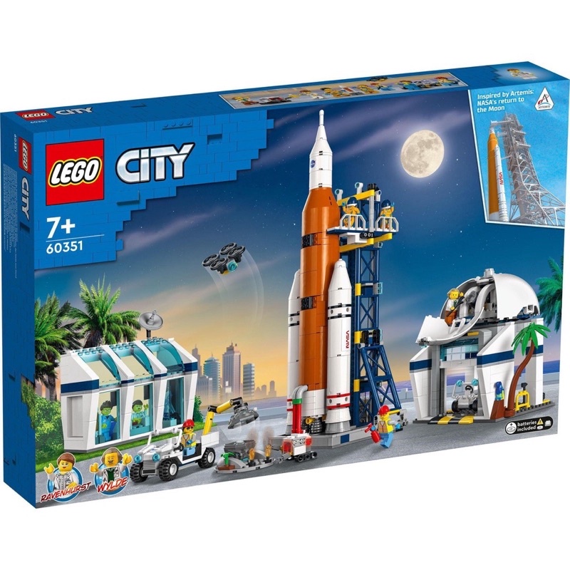 LEGO 60351 City Rocket Launch Centre Building Kit (1,010 Pieces)