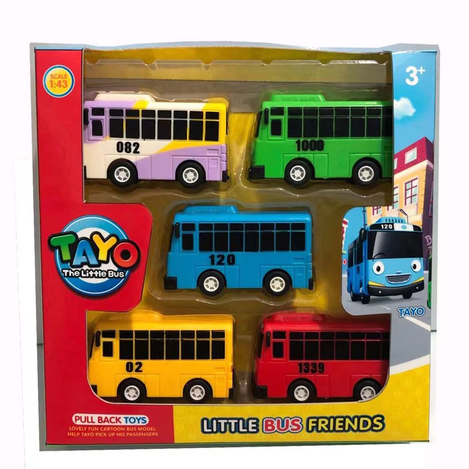 ของเล่นรถบัส Tayo the Little Bus เปิดหลังได้ รูปที่ 7