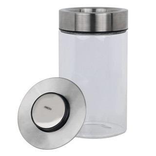 ขวดโหลแก้วกลมฝากด PURE 1.0 ลิตร  FOOD CANISTER PURE GLASS 1.0L