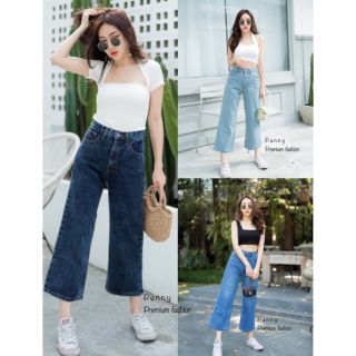 👖ปันนี่ยีนส์👉ใหม่ล่าสุดขาสั้นเต๋อ​👉เอวสูงทรงบอยขทสั้นเต๋อ🌼🌸🌿