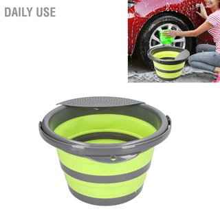 Daily Use Collapsible Bucket 5L Large Capacity Multifunctional Nontoxic Ordorless Eco Friendly Folding