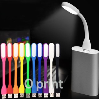 (1 ชิ้น) USB LED USBพลังงานไฟ LED สามารถดัด USB แบบพกพาแสงไฟกลางคืน LED Light Lamp