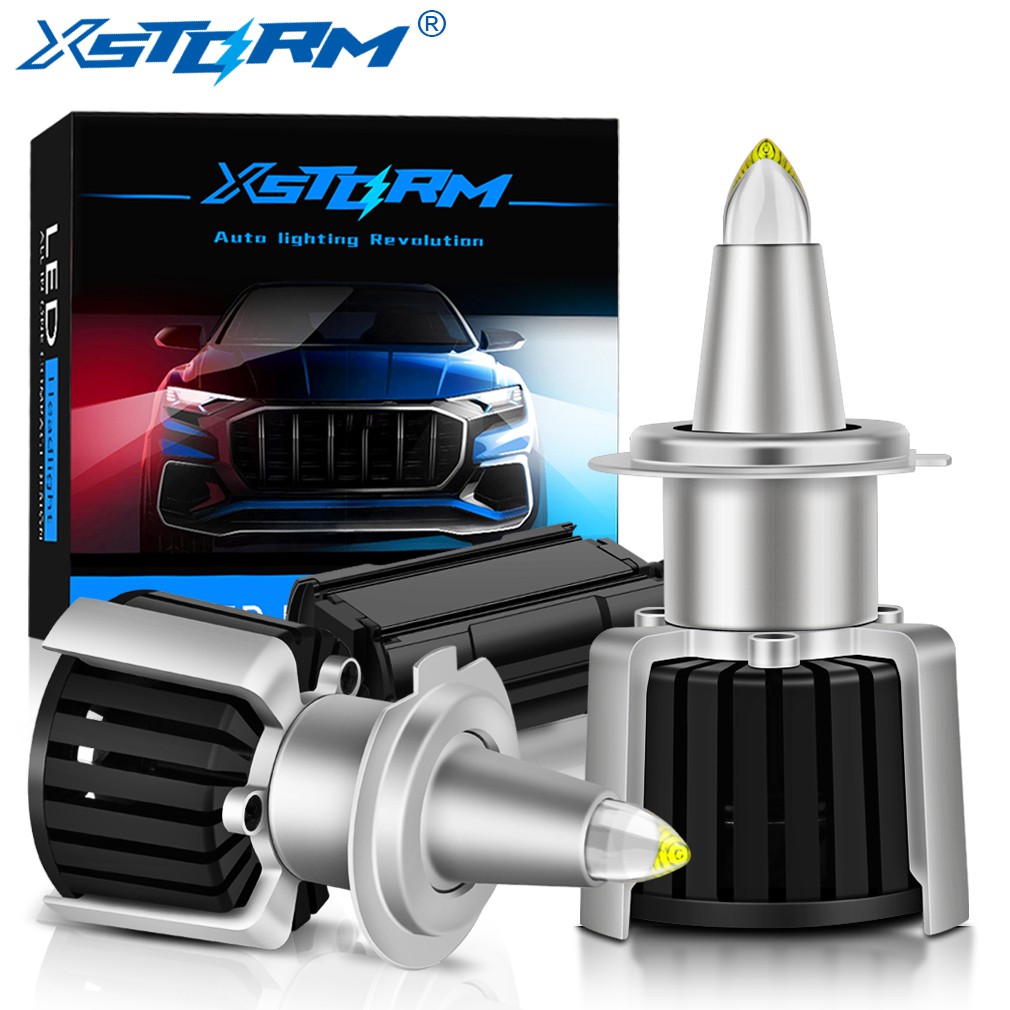 หลอดไฟหน้ารถยนต์เทอร์โบ Led 120W 25000LM H1 H7 Canbus H8 H11 9005 HB3 9006 HB4 D1S D2S D3S D4S 9012 