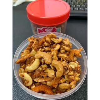 น้ำพริกกุ้งเสียบ(200กรัม) สูตรเกาะปันหยี  เครื่องแน่น