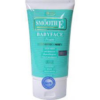 Smooth-E สมูทอี เบบี้เฟซ โฟม ไร้สิว ไร้ริ้วรอย