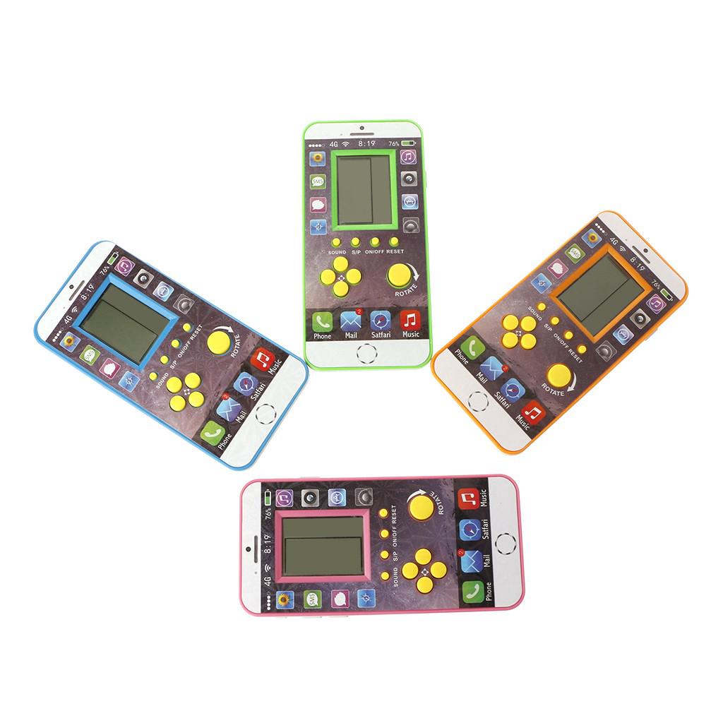 LCD ElectronicTetris Brick Game Machine Classical Puzzle Toy