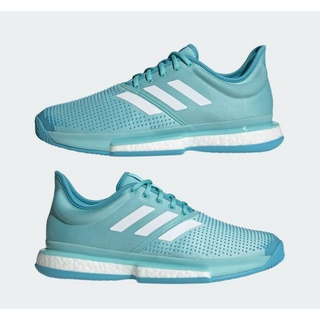 Adidas Parley Solecourt Boost Mens Tennis Shoes รองเท้าเทนนิสผู้ชายแบรนด์แท้