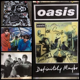 โปสเตอร์วง OASIS มีหลายแบบ ขนาด23.5x34.5นิ้ว