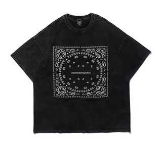 l UBS Patchwork เสื้อยิดโอเวอร์ไซส์