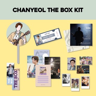 Chanyeol THE BOX ชุดพัดลมภาพยนตร์