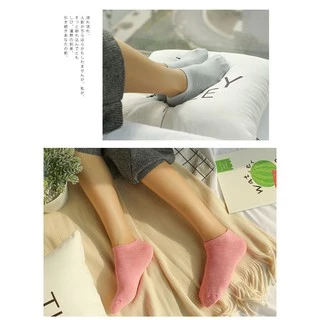 ถุงเท้าข้อสั้น หลากสี 10สีให้เลือก ถุงเท้าแฟชั่น NO.15