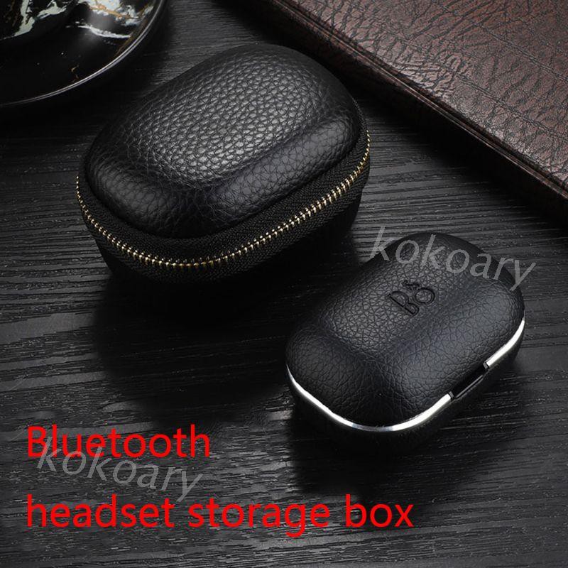 Kokx เคสกระเป๋าหนัง Pu ป้องกันสําหรับชุดหูฟัง B & O Play Beoplay E8