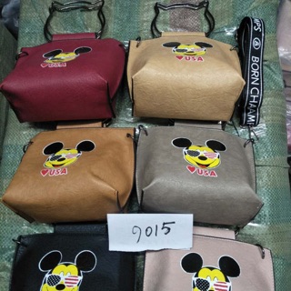 กระเป๋าสะพายข้างและถือหูน้องแมวสุดคิวท์ที่สุด Mickey (9015)