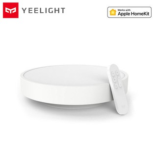 Xiaomi Youpin Yeelight โคมไฟเพดานอัจฉริยะ รองรับ Apple Homekit APP รีโมทคอนโทรล IP60 กันฝุ่น