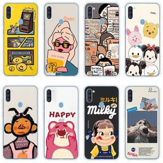 เคสโทรศัพท์ซิลิโคน TPU แบบนิ่ม สําหรับ Samsung Galaxy a02 M02 a02s M02s a10s a11