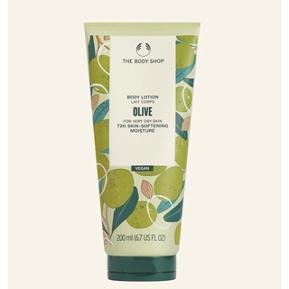 พร้อมส่ง THE BODY SHOP OLIVE BODY LOTION -TO-MILK 200ML