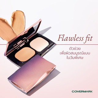 ✅ Covermark Flawless Fit 8g. รองพื้นอัดแข็งชนิดครีมที่สร้างผิวให้สวยเปล่งปลั่ง กระจ่างใส