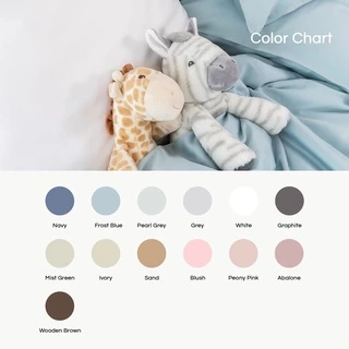 ปลอกหมอนบอดี้ใยไผ่ 1 ชิ้น เส้นใยธรรมชาติ 100% กอดเย็น สบายผิว อ่อนโยน Body Pillowcase