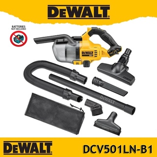 DEWALT เครื่องดูดฝุ่น DEWALT รุ่น DCV501LN-B1 เครื่องดูดฝุ่นอเนกประสงค์ 20V รุ่นแปรงถ่าน DCV501LN