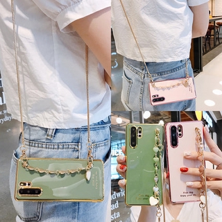 Mirror plating Samsung Galaxy A12 A42 A71 5G S10 Note10 lite Note10+ Note9 Note8 S20+ S20 Ultra plus คสมือถือ Soft TPU Case เคสป้องกัน Fashion Trend