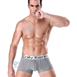 กางเกงในชาย ck Cailan Kailin ทรงboxer ผ้าไนลอน ใส่สบาย ระบายอากาศ ไม่อัพชื่น