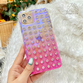 เคสใสงานฝังเพชร วิบวับวิบวับ มีมากกว่า 100 เม็ด 💎โดนแสงแล้วระยิบระยับ ทุกท่วงท่า งานสวย อลังการกว่านี้ไม่มีแล้ว จ้า