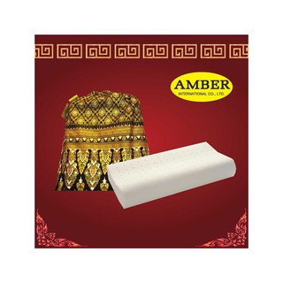 AMBER หมอนยางพารา รุ่น คิด สีขาว หมอน หมอน เครื่องนอน บ้าน