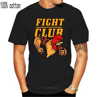 เสื้อยืด พิมพ์ลาย Fight Club Rooster With A Toothpick In His Beak Cock สําหรับผู้ชาย