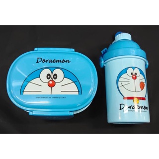 กล่องข้าว ปิ่นโต กล่องใส่อาหารเด็ก พร้อมกระติกน้ำ โดเรมอน doraemon