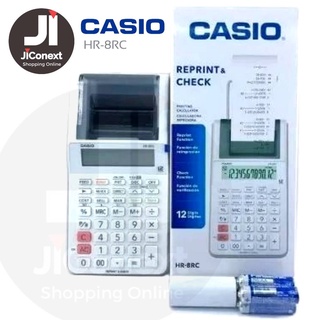 🔥สินค้ามาแล้วจ้า🔥เครื่องคิดเลข CASIO HR-8RC จอ LCD ขนาดใหญ่ แสดงตัวเลขสูงสุด 12 หลัก  พิมพ์ด้วยความเร็ว 2 บรรทัด/วินาที