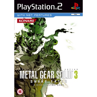 Metal Gear Solid 3: Snake Eater แผ่นเกมส์ ps2