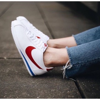 Nike Cortez leather มีตำหนิ ของใหม่ ของแท้100% มีกล่องป้ายครบ