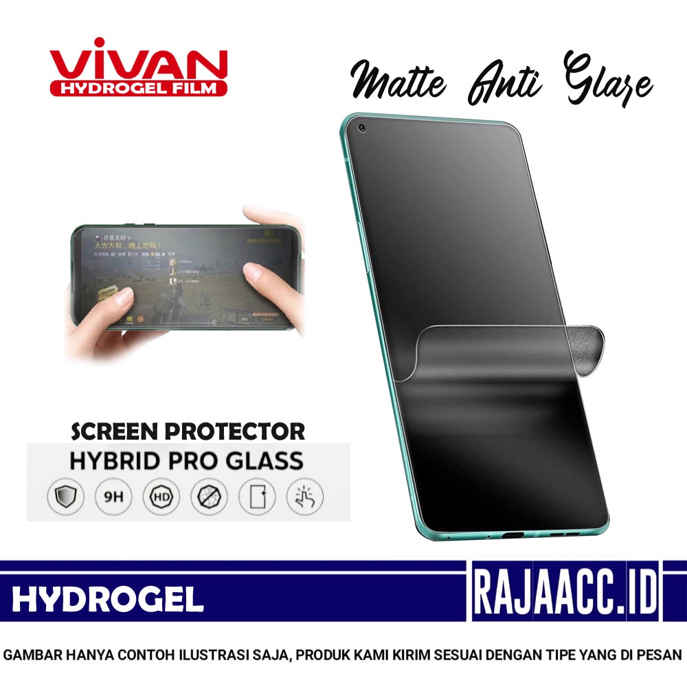 Vivan Hydrogel Matte Oppo A1 / Oppo A1k / Oppo A3 / Oppo A3s / Oppo A5 (2020) / Oppo A5s / Oppo A5 (