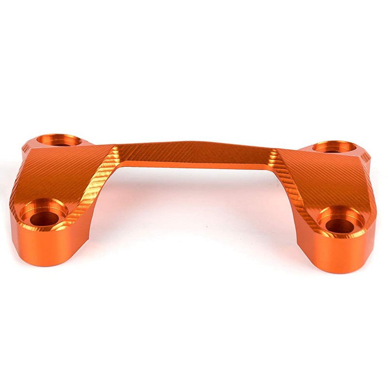 อุปกรณ์สำหรับ 125 200 Duke 390 Motorcycle Orange CNC Aluminum handleba ...