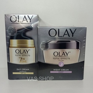 Olay โอเลย์ โททัล เอฟเฟ็คส์ 7 อิน 1 ครีม เดย์+ไนท์ แพ็คคู่