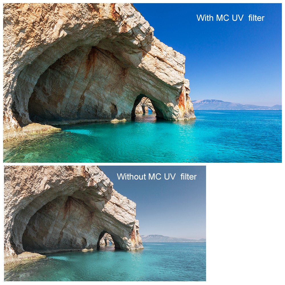 K & F Concept Mc Uv กรอบป้องกันเลนส์หลายชั้นสําหรับเลนส์กล้องถ่ายรูป