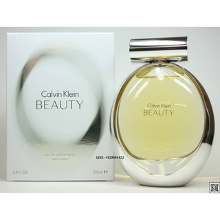 น้ำหอมแท้ CALVIN KLEIN CK BEAUTY EDP FOR WOMEN EAU DE PARFUM SPRAY 100 ML ของใหม่ กล่องซีล เหมือนกับห้าง