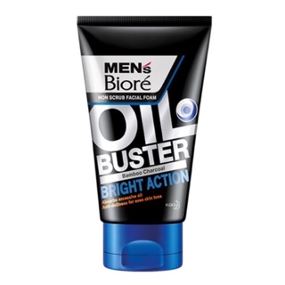 ✨Mens Biore Oil Buster – Bright Action เมนส์บิโอเร ออย บัสเตอร์ ไบร์ท แอคชั่น 100 g ✨