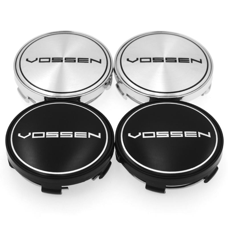 Cardiy 4 ชิ้น/ล็อต 60 มม.vossen ล้อศูนย์ Hub Cap สําหรับ Vossen ขอบ Hubcap ป้องกันฝุ่น