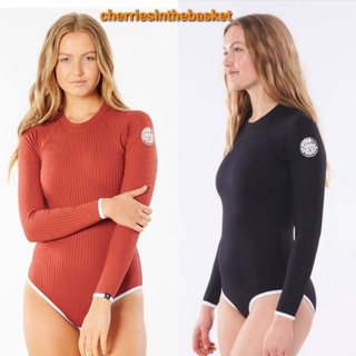 [ลิขสิทธิ์แท้] UPF 50+  RIPCURL Premium Surf  UV Long Sleeve Surf Suit RIP CURL ชุดเซิฟ ชุดว่ายน้ำ ชุดดำน้ำ  แขนยาว