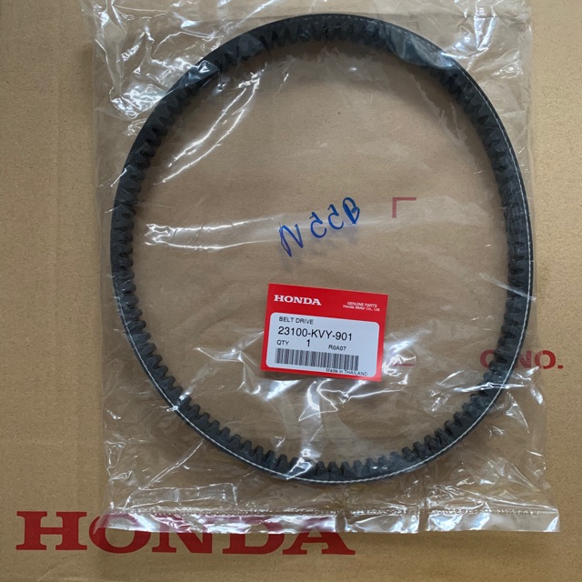 สายพานแท้💯 % HONDA รุ่น SCOOPY-i เก่า (ไฟเลี้ยวหน้าอยู่ที่แฮนด์ ), ICON  (ปี 2007-2009) (23100-KVY-9